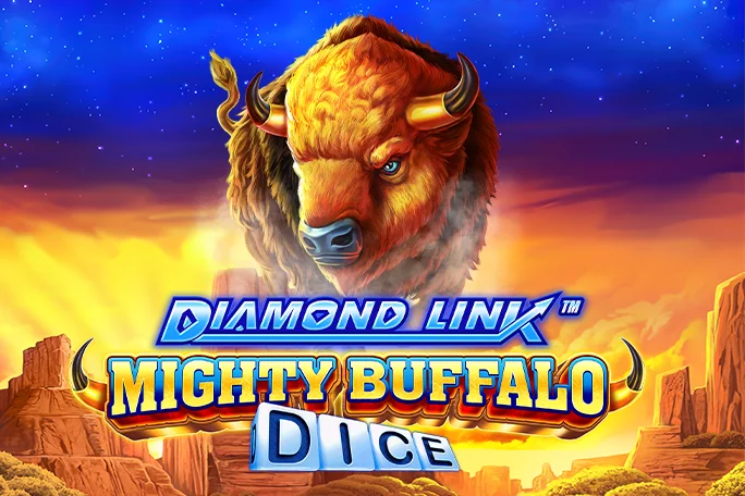 Play Diamond Link™: Mighty Buffalo Dice on Casinoking.be online casino