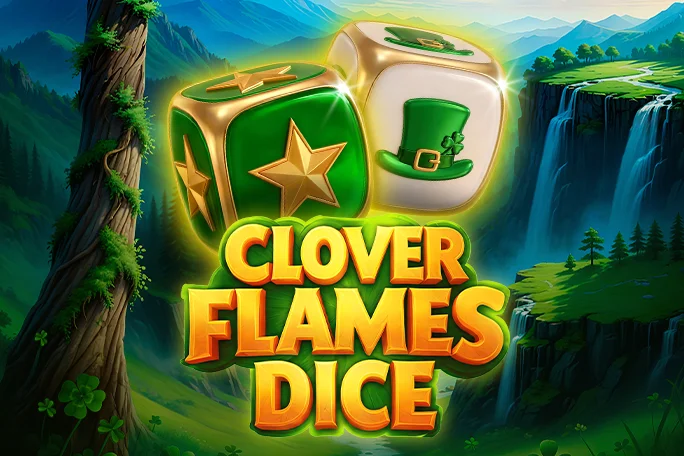Play Clover Flames Dice on Casinoking.be online casino