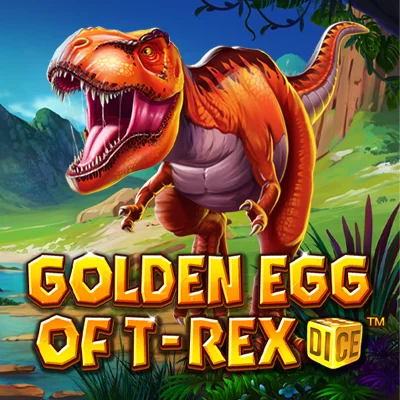 Играйте Golden Egg T-REX Dice на Casinoking.be онлайн казино